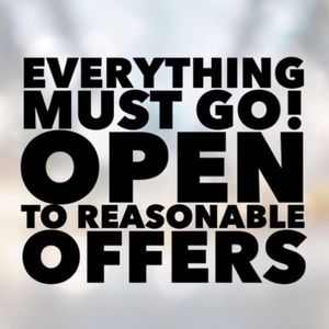 🤍EVERYTHING MUST GO!🤍